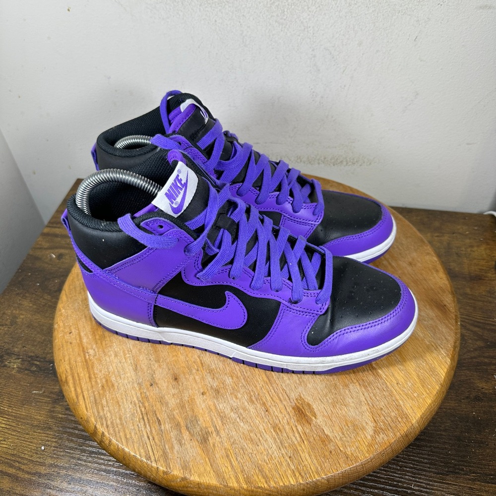 Nike Dunk High Psychic Purple Black White DV0829-500 Mens 8
